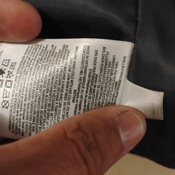 Brooks Brothers Luxury Line 1818 down puffer Mens Hoodie jacket L - Picture 11 of 11